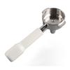 58mm Coffee Portafilter Single Spout Fine Mesh Stainless Steel Comfortable Grip Detachable Coffee