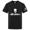 2026 Gunki Printing Unisexs New Solid Color Fashion Short Sleeve Top Breathable Thin Quick Drying Gym Summer Casual Tshirt