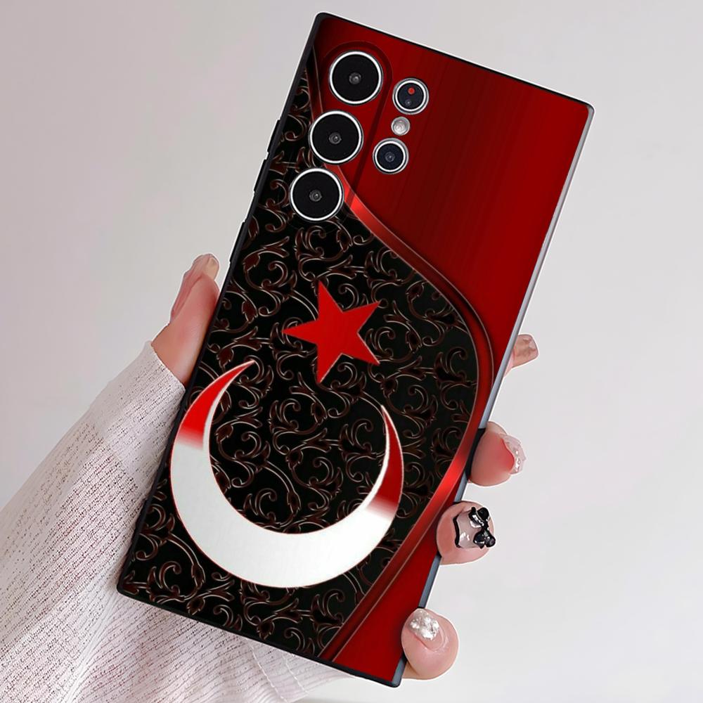 Türkei Flagge Reisepass Handyhülle Für Samsung S Serie S21 S22 S23 S24 S25 FE Plus Ultra TPU Weich Hautfreundliche Hülle
