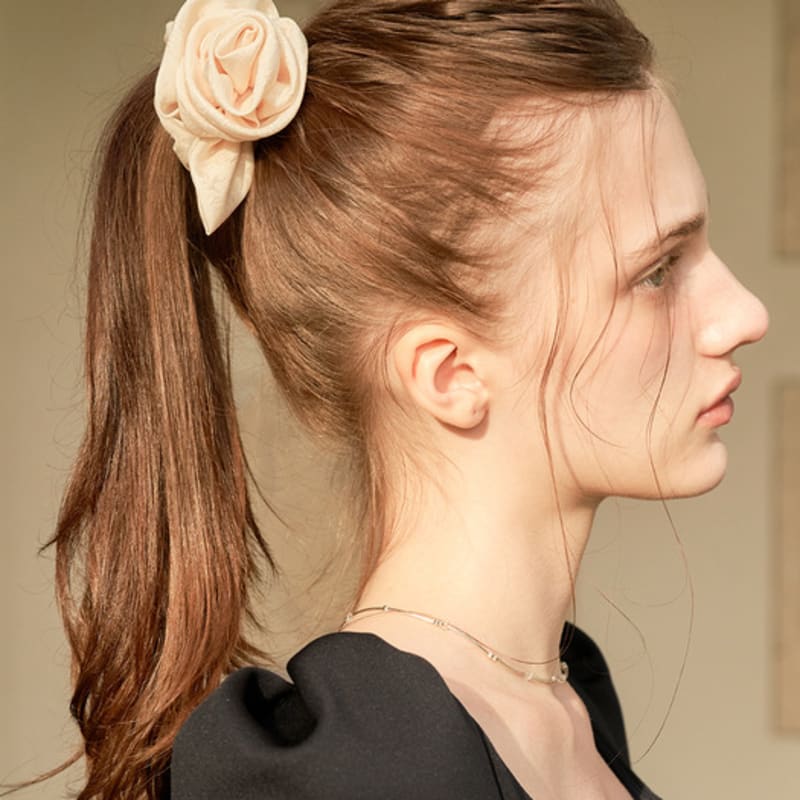 FLOWOOM Rosette Scrunchie(3color)