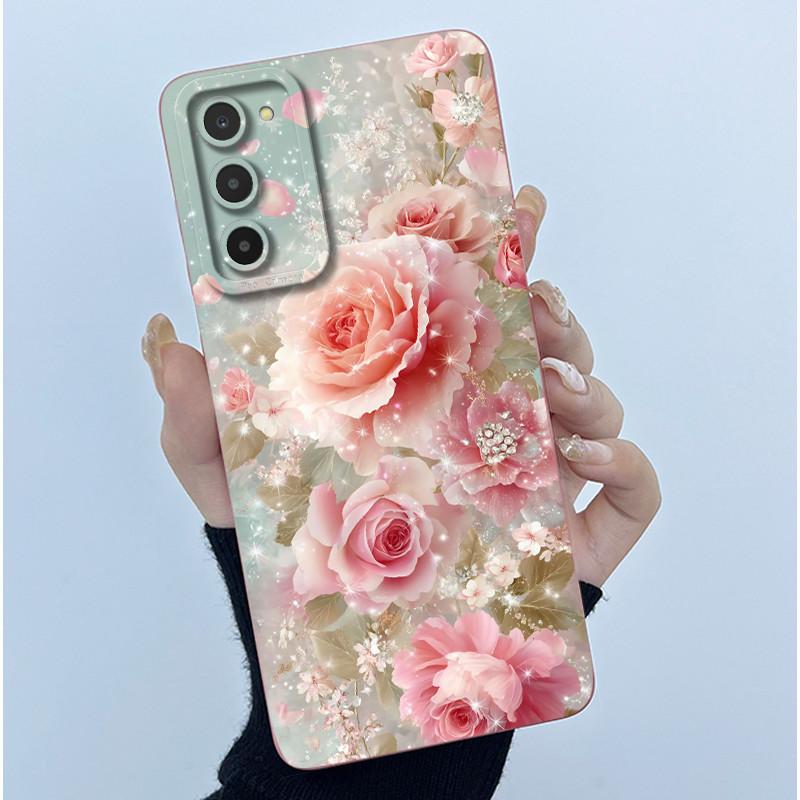 

For Samsung Galaxy A03S A02S Phone Case Simplicity Oil Painting Casing for Samsung A03s A037F a 02s A025F Shockproof Back Cover Galaxy A03s