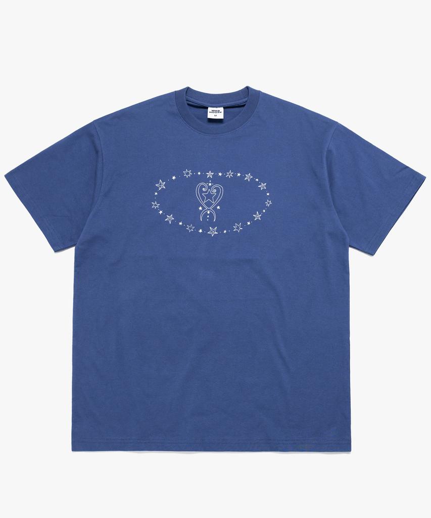 WEBHOUSE Heart Loop Tee - Navy