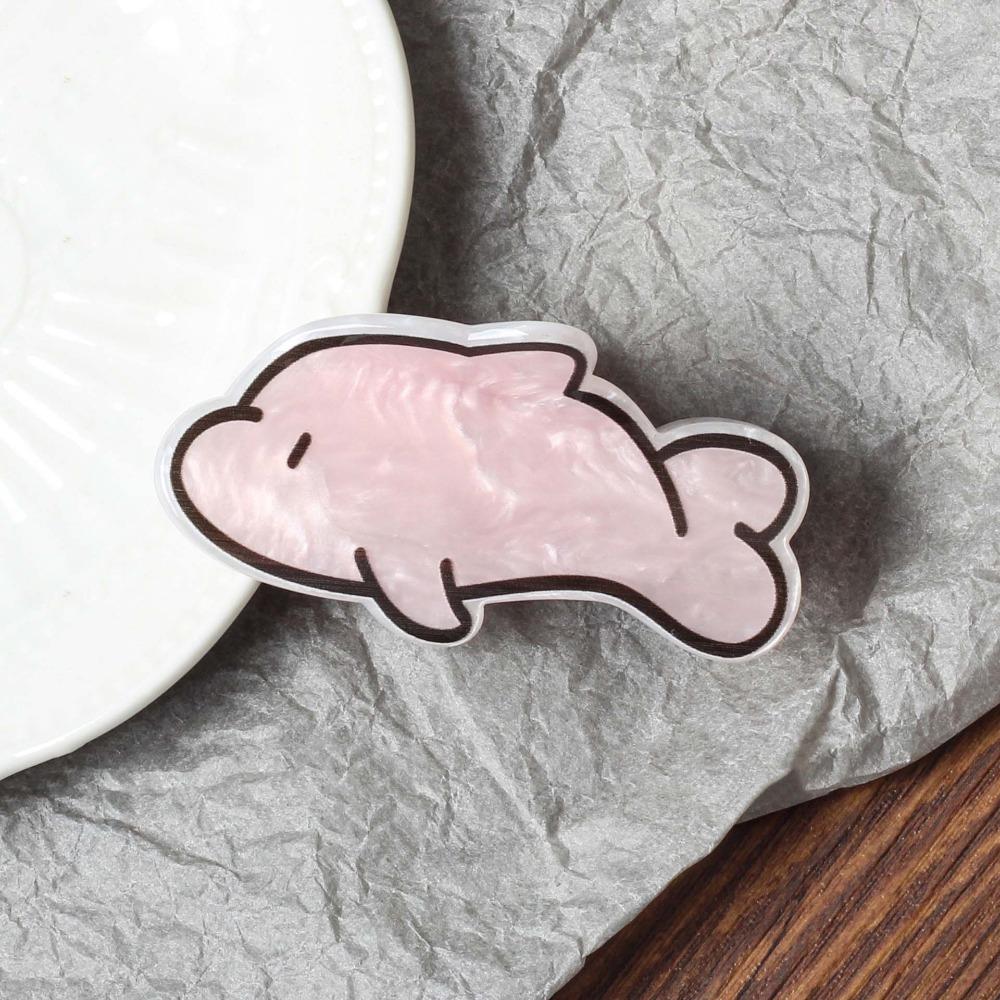 Clown Fish Cute Fish Hair Grab Fish Bone Acrylic Shark Clip Cute Cartoon  Hair Claw  Girls