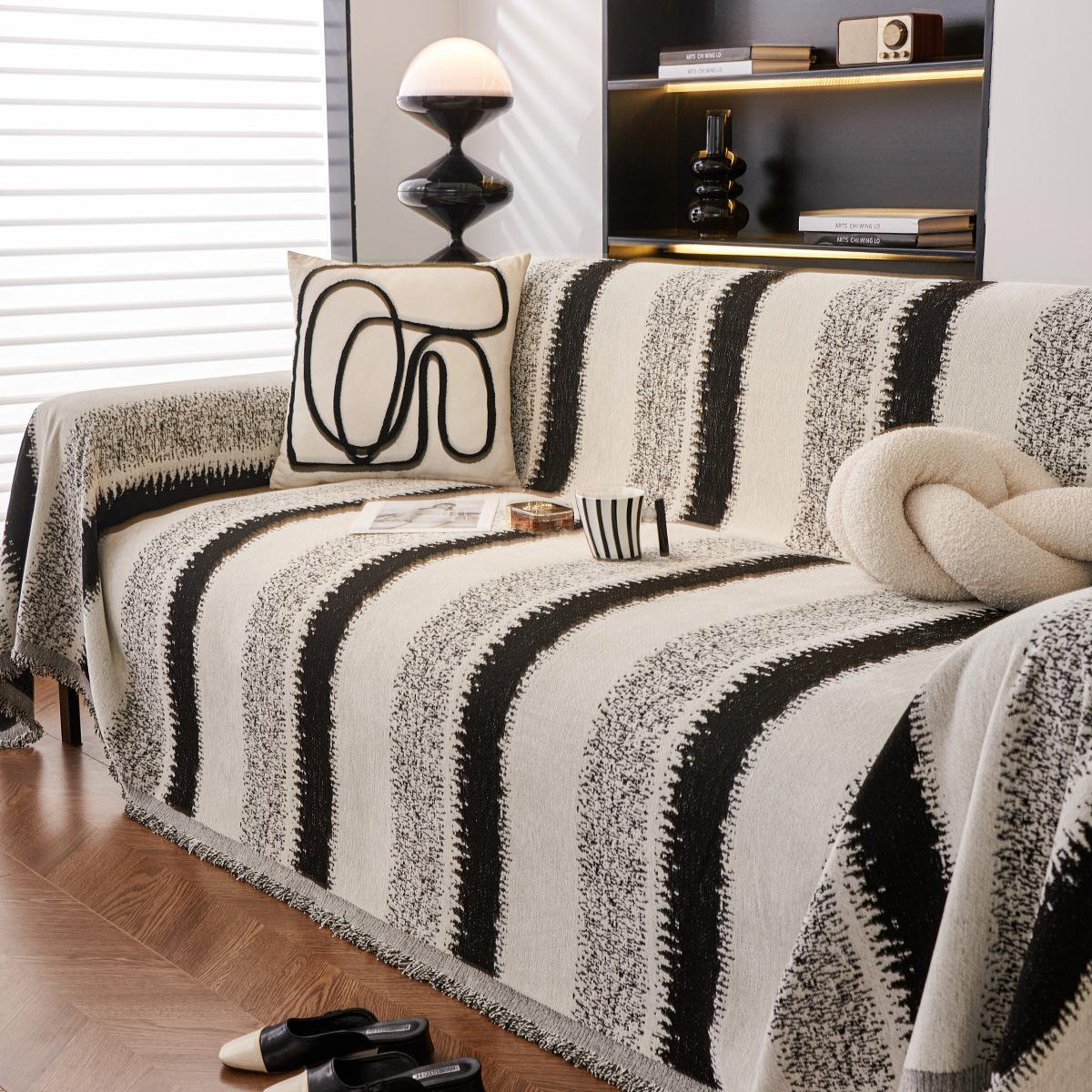 

Простой современный тканевый чехол для дивана, высококачественная диванная подушка, синельное диванное полотенце, универсальная диванная подушка на четыре сезона 180*130cm