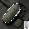 For Lixiang L9 L7 L8 L6 Key Fob Cover Leather Car Case Aluminum Buckle Alloy Keychain Accessories G4B7  Li Auto Inc