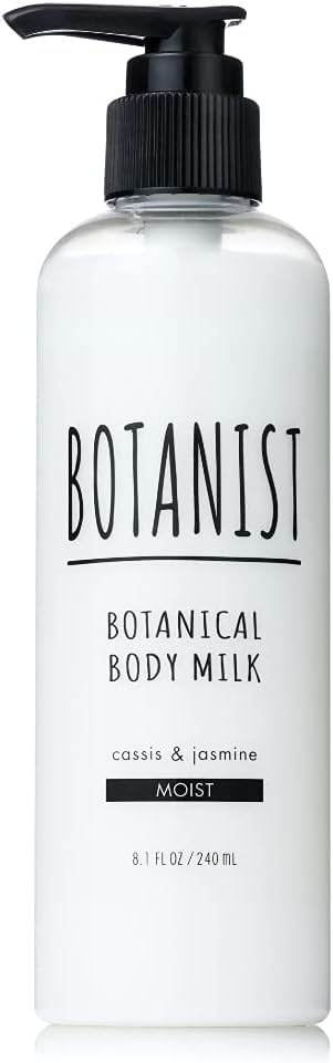 BOTANIST Botanical Body Milk Moist Body Amino Acid 240mL, Plant-Derived Care, Smoothing, Moisturizing,