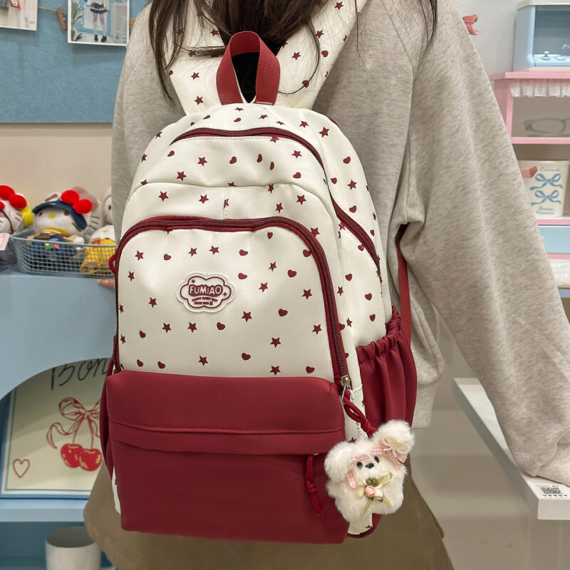 Star Backpack High School Students Light School Bag