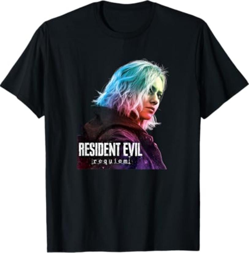 Футболка с игровым дизайном Resident Evil Requiem S