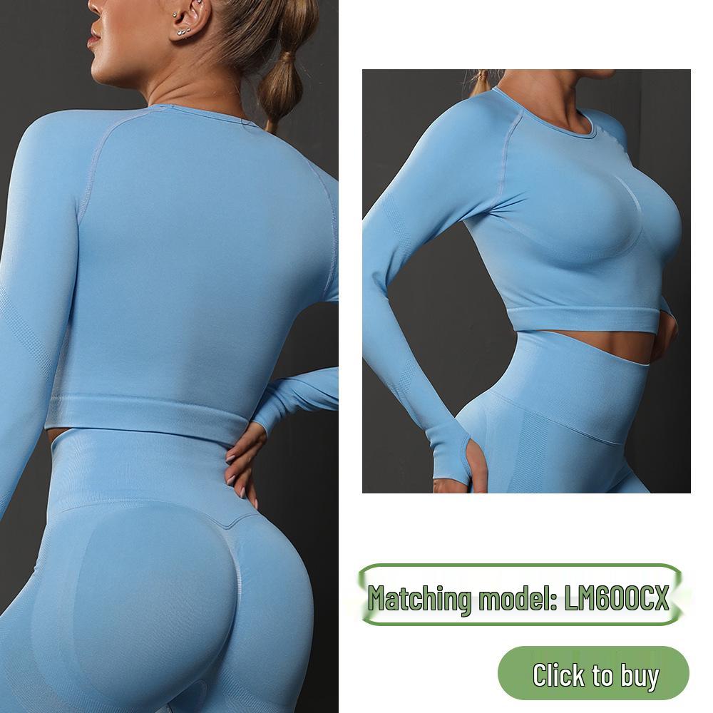 Cross-border Seamless Yoga Training Suit: Breathable, Comfortable, Tight Fit Leggings for Running & Fitness