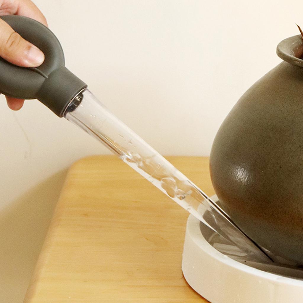 Precision Measuring Pipette Planter Water Remover for Home and Garden Ideal for Infusions and Liquid Transfers