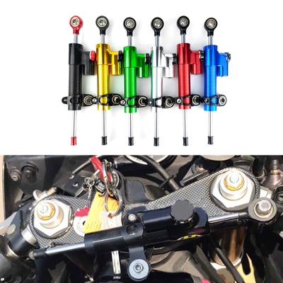 Amortecedor de direção direcional para motocicleta, scooter elétrica, peças de reposição, aumenta a estabilidade de alta velocidade, segurança