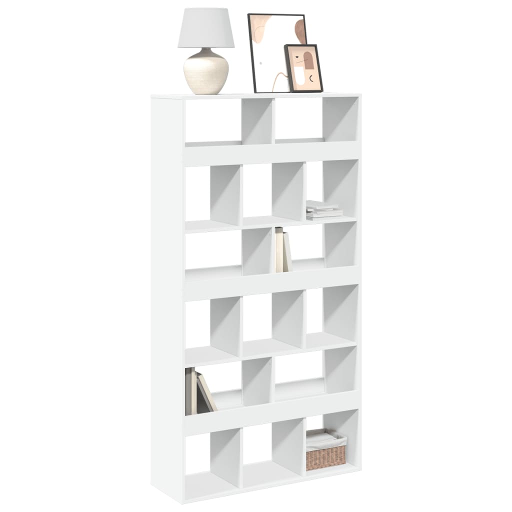 Bookshelf White 100 x 33 x 187.5 cm Particleboard