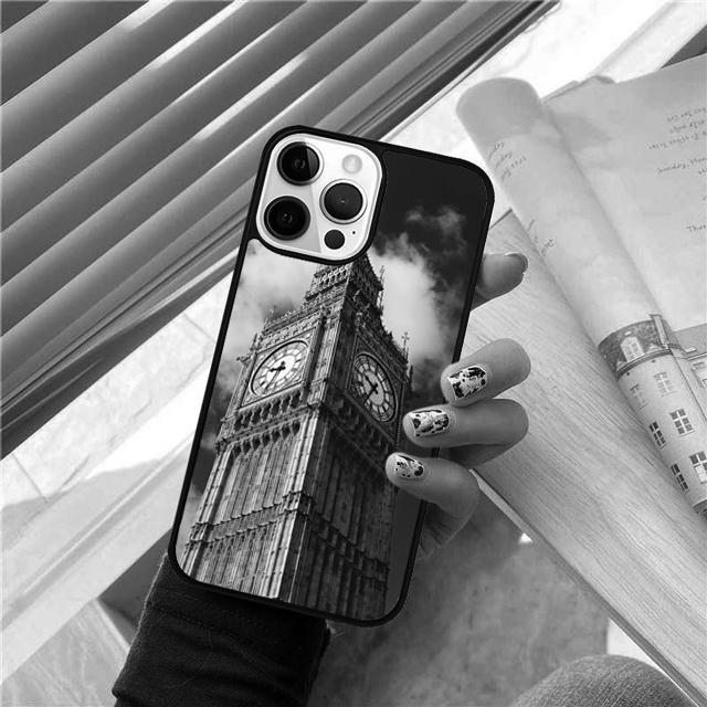 London Eye Eiffel Tower Big Ben Cover For iPhone 17 Air 15 16 14 13 12 Pro Max 11 Pro Max Plus Phone Case Coque