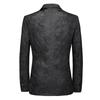 Men's Palace Blazer Jacket Luxury Jacquard Weave Suit Party Handsome Wedding Gentleman Blazer Coats