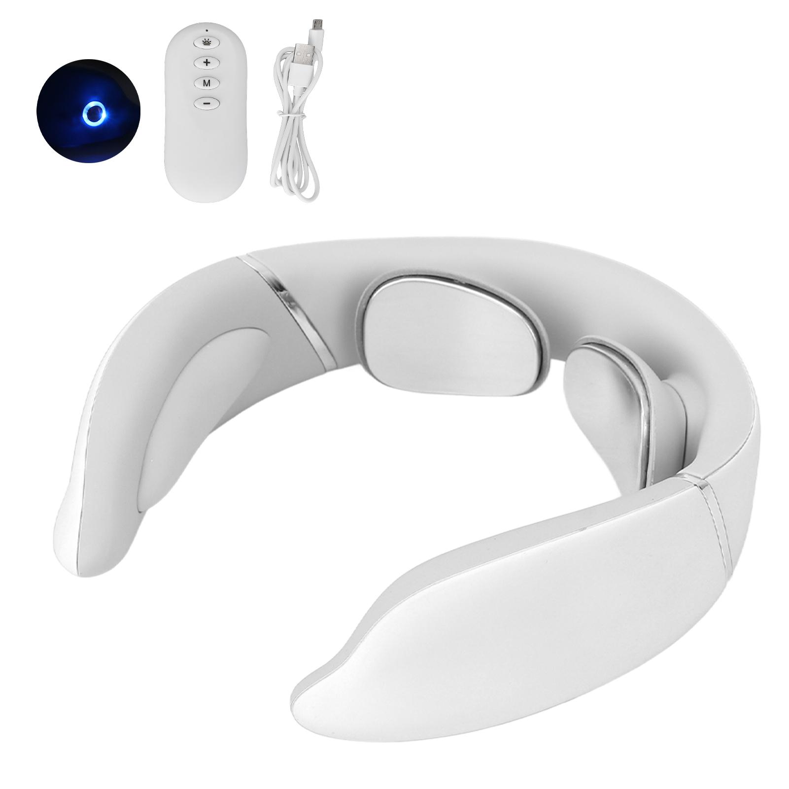 

Electric Neck Massager 6 Modes 16 Strength Gears Voice Prompt Intelligent Neck Relax Massage Machine