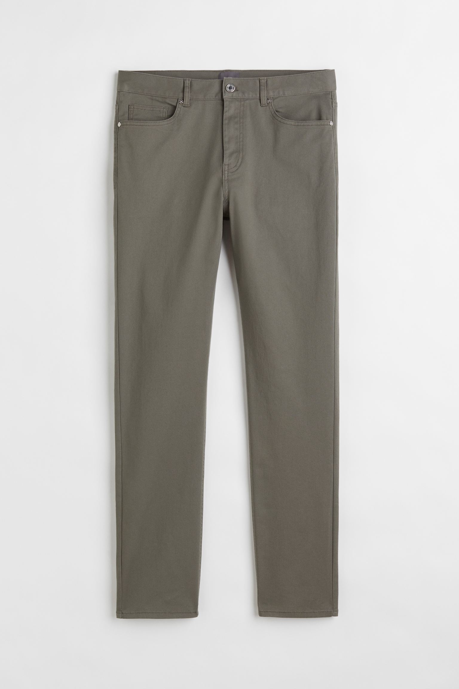 

Брюки Slim Fit из хлопкового твила