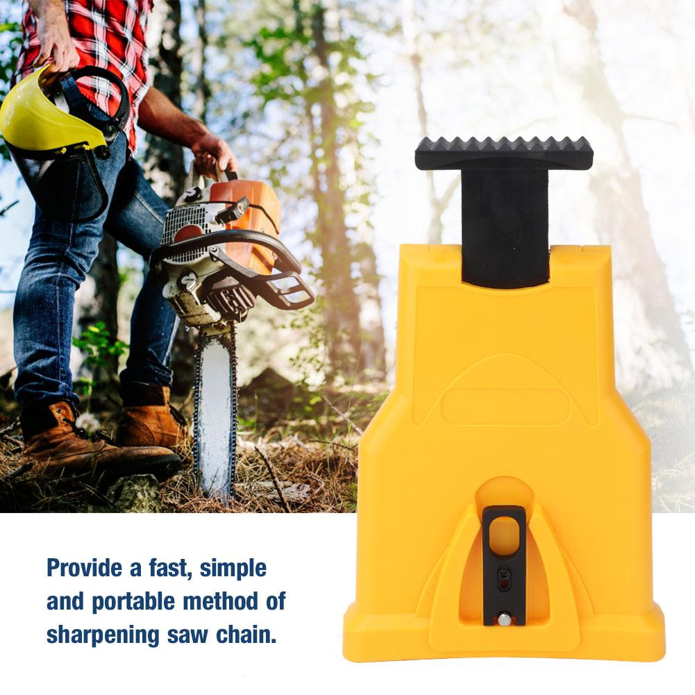 Multifunction Woodworking Chain Saw Sharpener Sharpening Stone Fast Grinding Tool