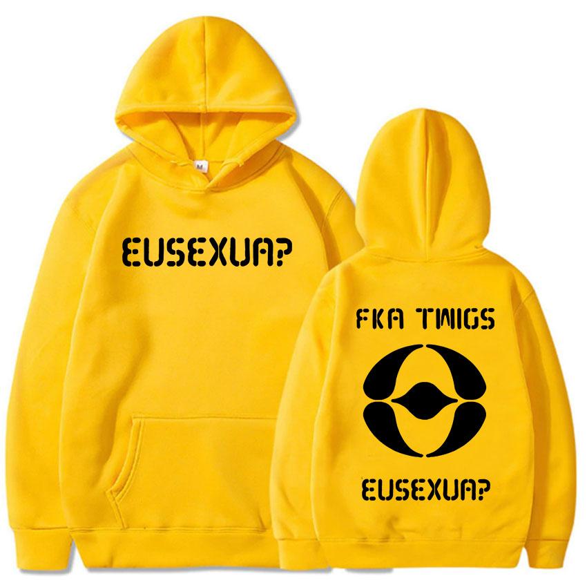 Winter Long Sleeve Hooded Pullovers EUSEXUA FKA Twigs Hoodies Women Sudaderas Con Capucha Casual Fleece Warm Gothic Sweatshirts