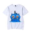 New T-shirt KPop Demon Hunters Cartoon Tiger Short-sleeved Tops Summer Men Women Clothes Anime Graphic Korean Style T-shirt
