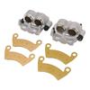 1 Pair Front Brake Calipers with Brake Pads 1911284 Replacement for Polaris Ranger 500 570 700 800 900 902D 1000 HST