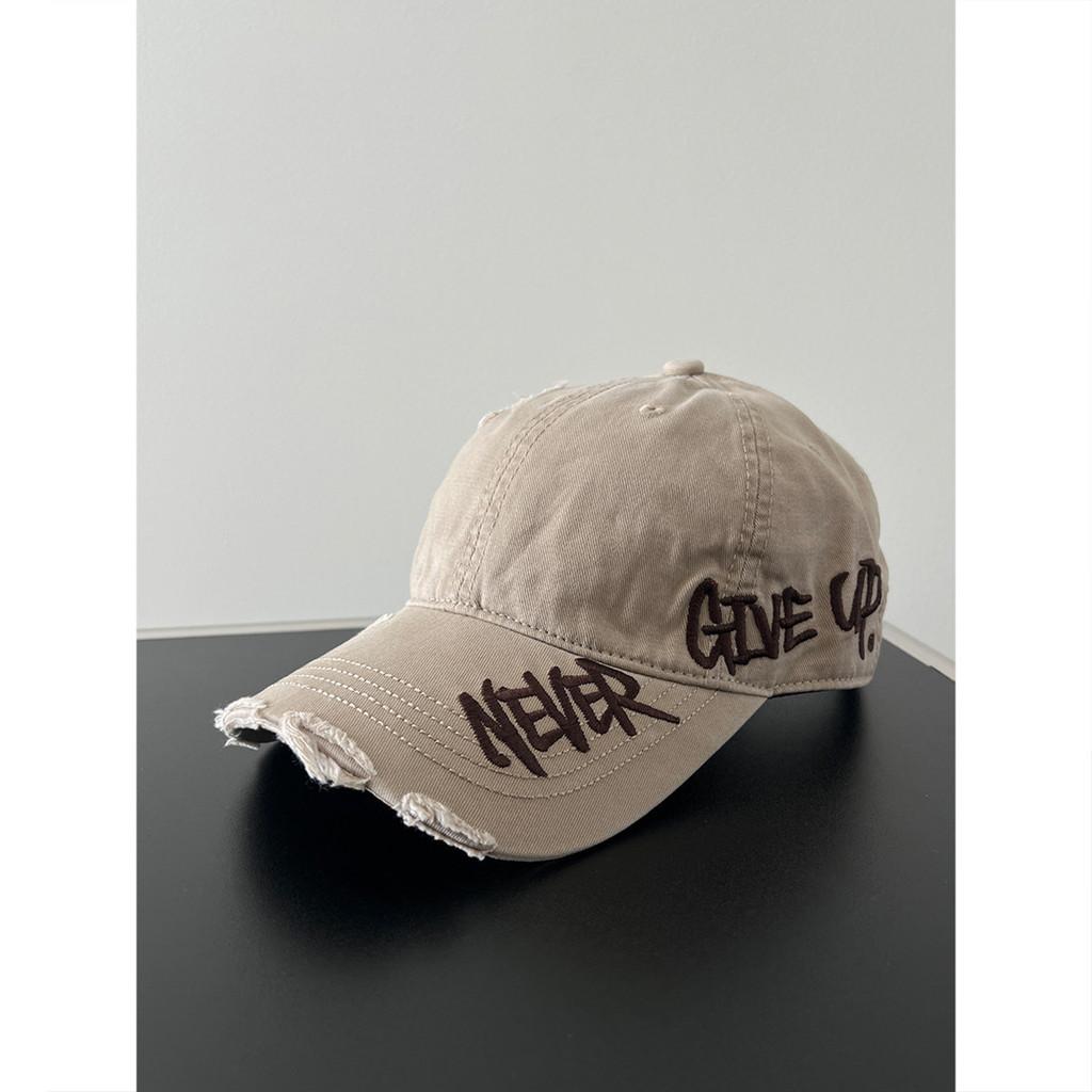 Classic Denim Baseball Cap With Embroidered Letters For Casual Summer Style