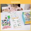 Children Handwriting Training Card Set For Preschoolers With Animal Illustrations