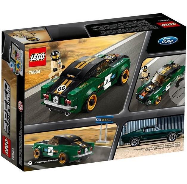 LEGO Speed ​​​​Champions 75884 1968 Ford Mustang Fastback