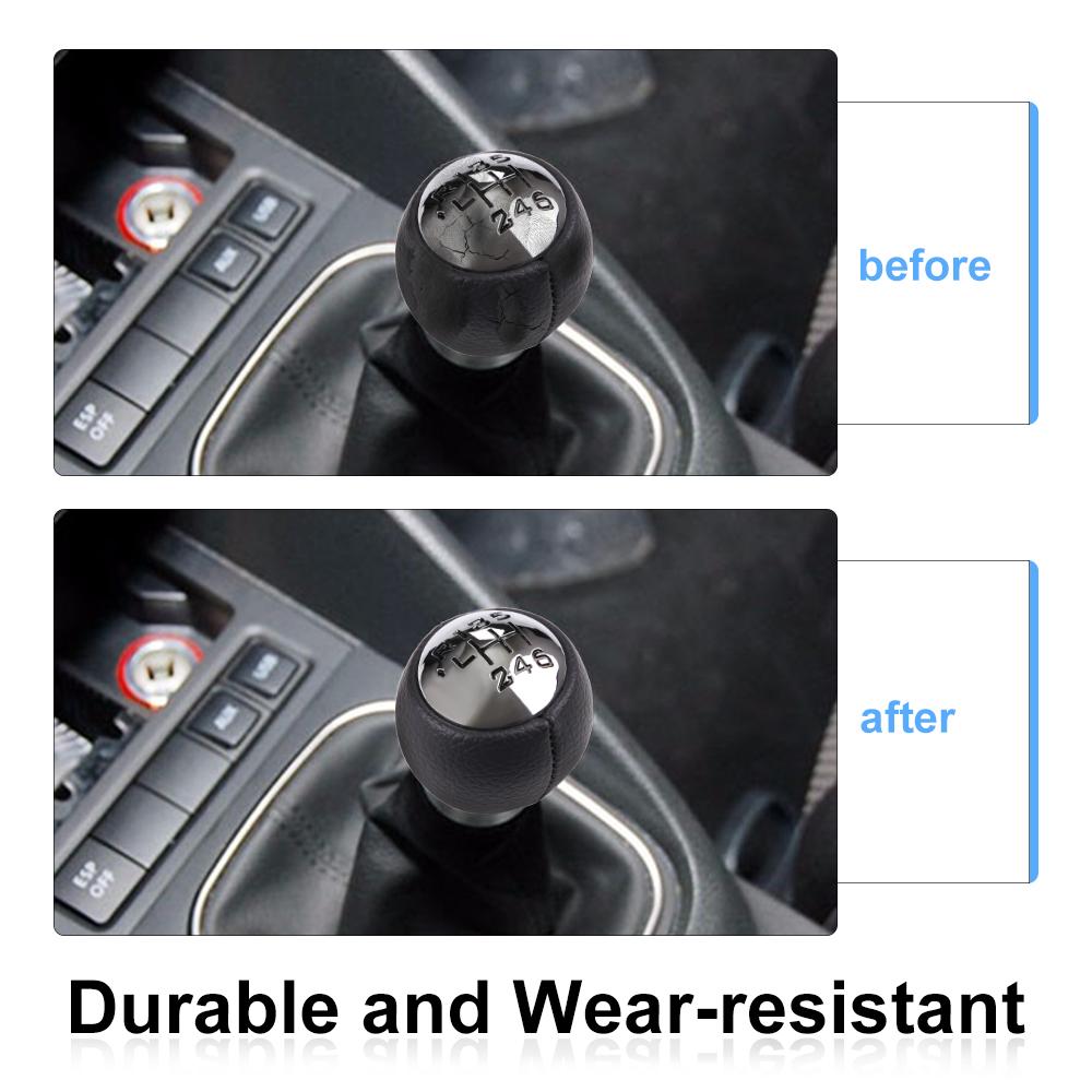 6-Speed Transmission Gear Stick Shift Knob Head Lever Adapter Manual for Peugeot 307 308 3008 407 5008 807 Citroen C3 C4 C8