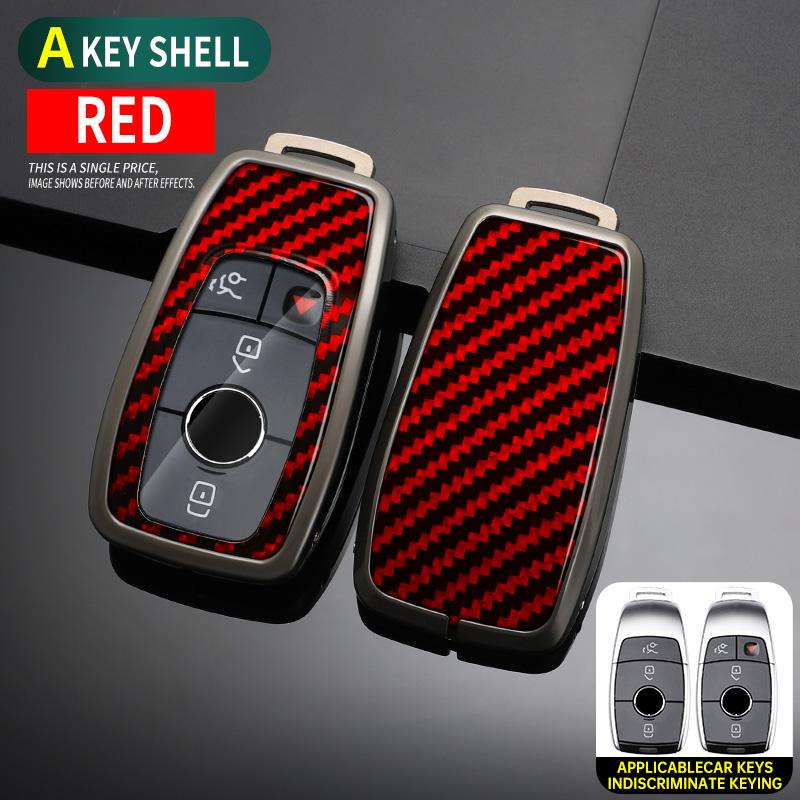 

Alloy Car Remote Key Case Cover Protect Shell Bag For Mercedes Benz A C E S G Class GLC CLE CLA GLB GLS W177 W205 W213 W222 X167