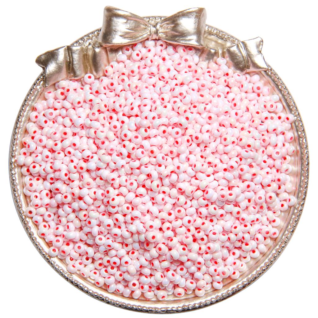 450G High Quality Glass Seed Beads Shiny Glazed Pearl Glass Beads For Earring Bracelet Necklace DIY Jewelry Craft Garment Accessoreis Making
