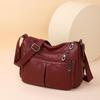 Large Capacity Women's Bag Single Shoulder Bag New Minimalist Multi Compartment Women's Bag Crossbody Bag