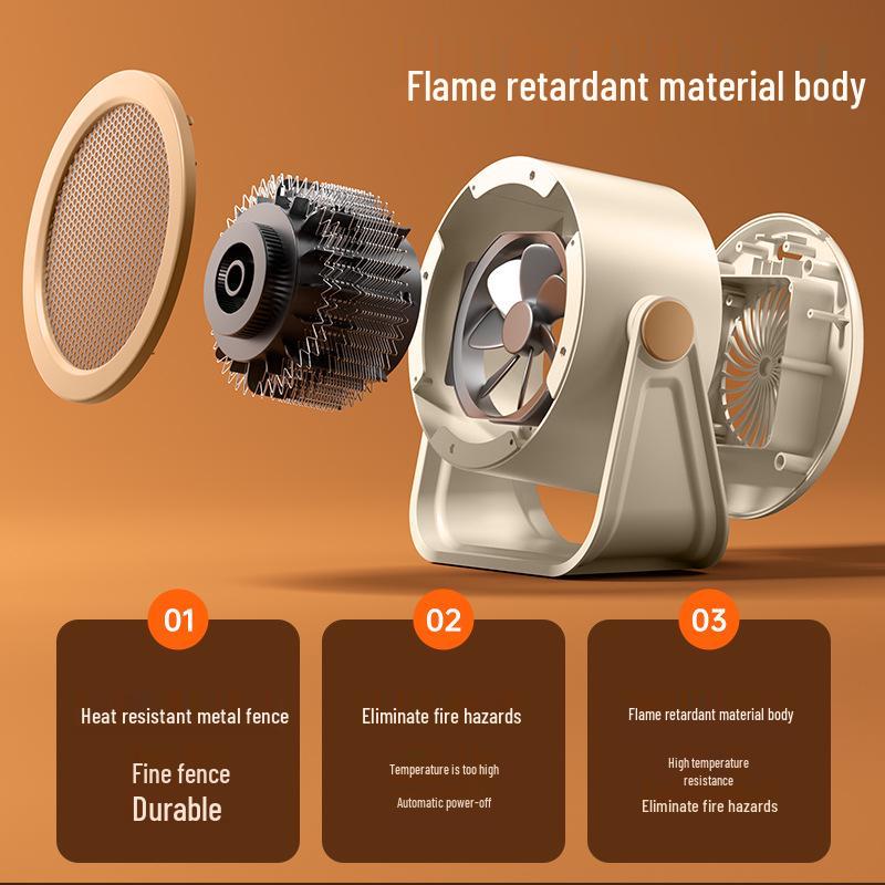 Portable Electric Desktop Heater: Energy-Efficient, High-Power Mini Foot Warmer with Fast Heatingicações.