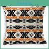 Ethnic Throw Pillow Cover Geometric Design Ideal For Sofa Seat Home Decor