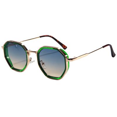 Vintage Square Sunglasses Women Men Metal Frame UV400 Protection Fashion Luxury Brand Oculus Gafas