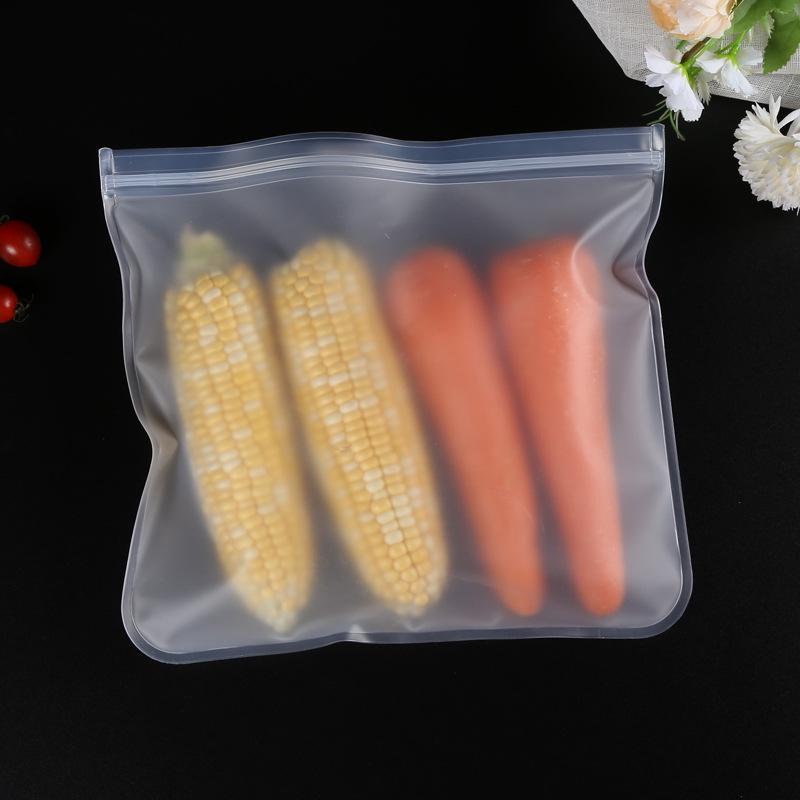 In-Stock Thickened PEVA Waterproof Self-Sealing Food Storage Bag for Refrigerator