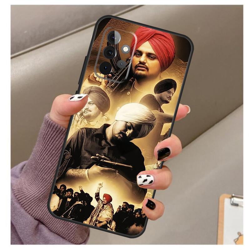 Sidhu Moose Wala Case For Samsung Galaxy A34 A54 A14 A06 A16 A26 A36 A56 A12 A32 A52 A13 A33 A53 A15 A35 A55