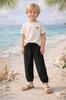 Children' Muslin Shorts 128 Summer Pants For Kids For Summer Black