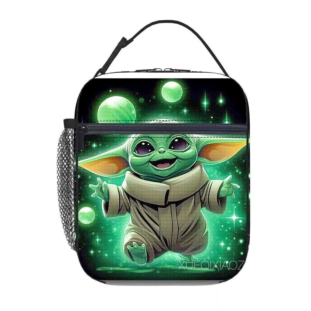 Cartoon Large-Capacity Lunch Box Bag, Thermal Insulation Bag, Portable Bento Bag, Student Thickened Aluminum Foil Lunch Bag