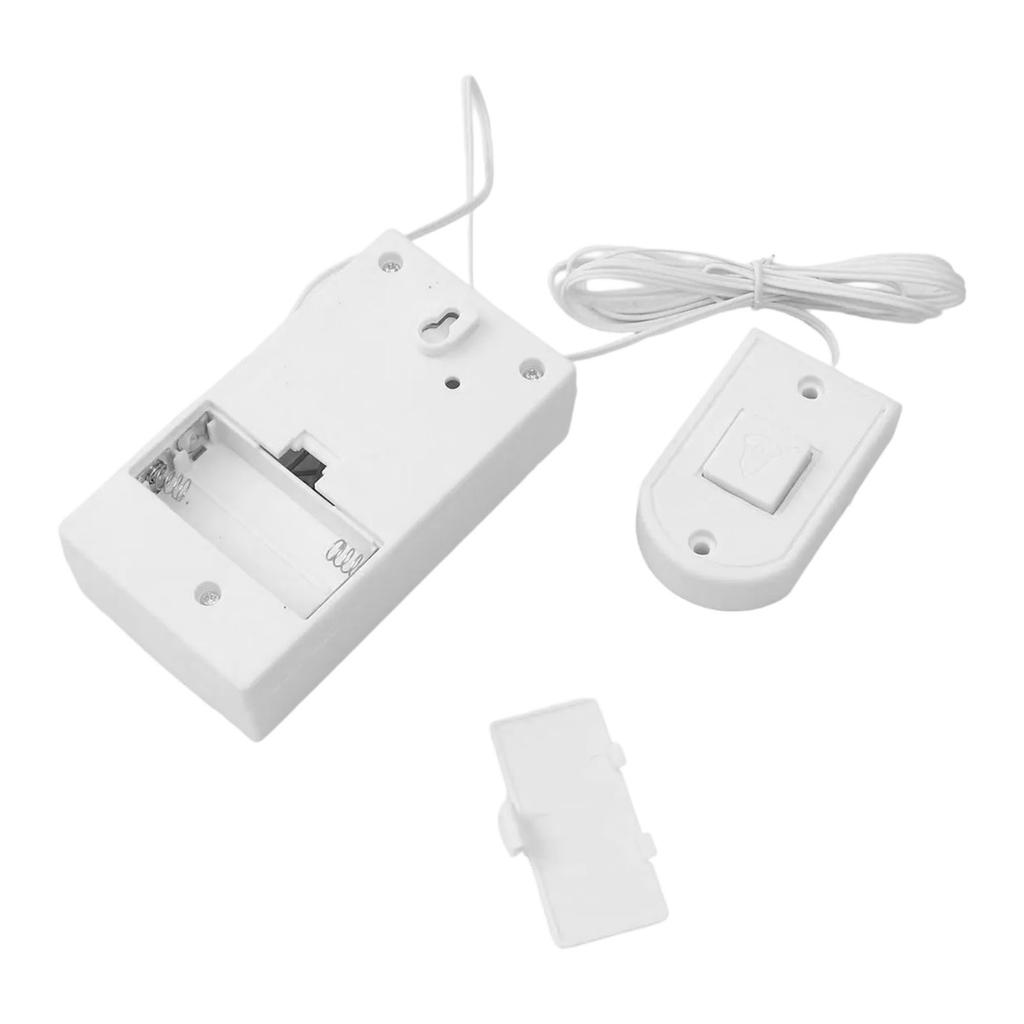 1KS Zvonkový Zvon Mechanický Drátový Zvon Ruční Zvon Ding Dong Vítejte Hosty S Vodičem Pro Domácí Hotelový Systém Řízení Přístupu