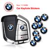 5/10pcs 11mm 14mm Car Remote Key Emblem Sticker For M E34 E36 E60 E90 E46 E39 E70 F10 F30 X5 X6 M3 M5 M6 E71 F01 F02 F87