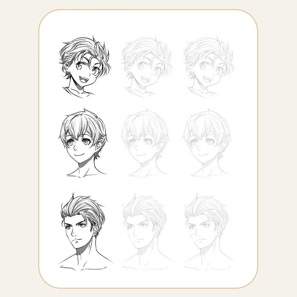 Kniha Kreslení Náčrt Výtvarná kopie Cvičební kniha Ručně malovaný výukový program Náčrt knihy Cvičné knihy