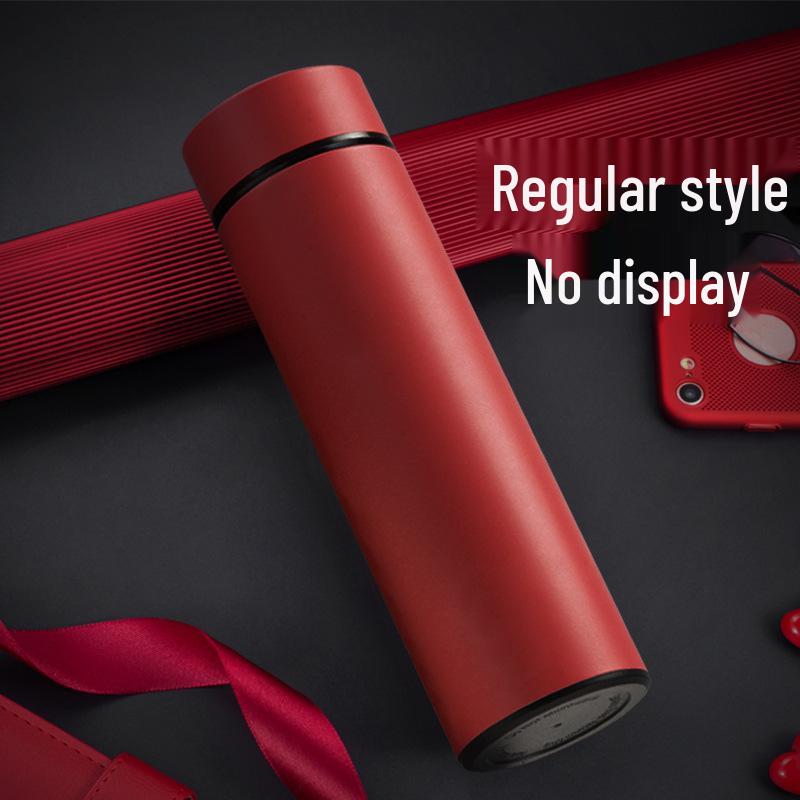 304 Stainless Steel 500ml Smart Temperature Display Insulated Cup with Tea Strainer
