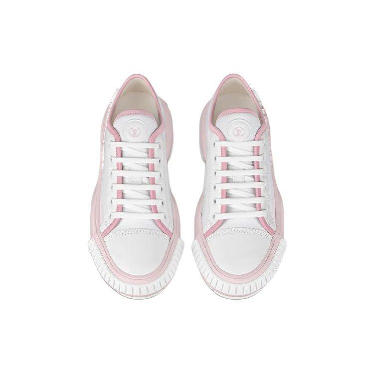 Louis Vuitton Squad Sneakers 'White Pink' Women's 1AACVV