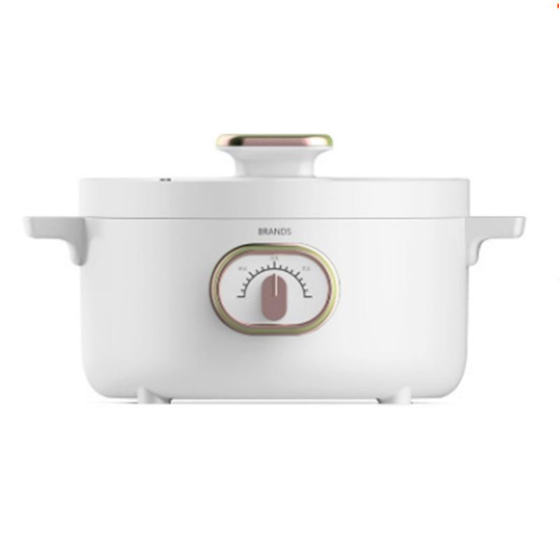 

3л Многофункциональная электрическая кастрюля и сковорода для общежитий - Идеально подходит для лапши и многого другого. 3L белый