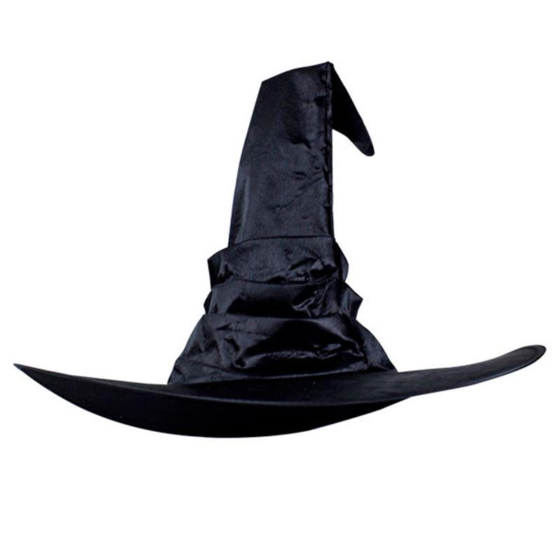 Light-Up Spiderweb Witch Hat Halloween Decoration