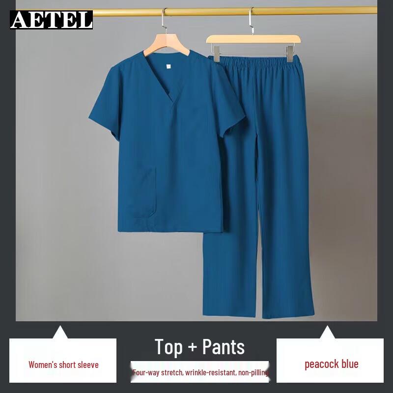 AETEL Elite Quick-Dry Scrub Suit Set L
