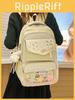Japanese Anime School Backpack With Multiple Compartments For Teens And Students