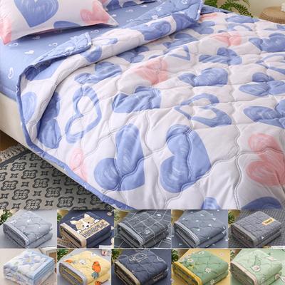 Hot Spring Summer Quilt Queen Mechanical Wash Comfortable Comforter Single Double Blanket Quilts for Children Adults