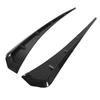 1Pair ABS Carbon Fiber Pattern Car Universal Side Fender Vent Air Wing Cover Trim
