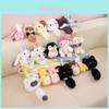 Plush Animal Keychain With Cartoon Design For Kids And Collectors